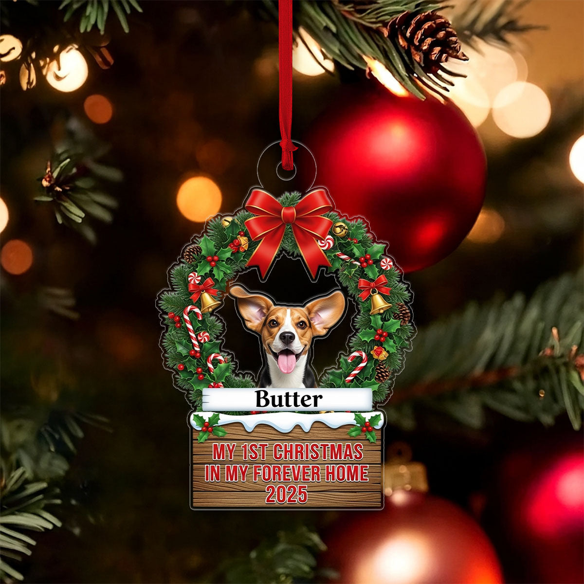 Custom Photo Dog In My Forever Home