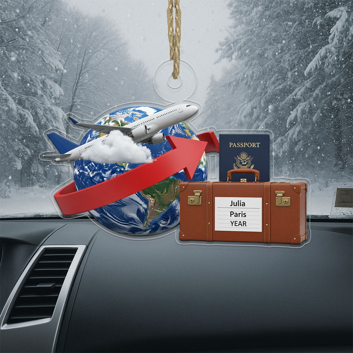 Custom Name Airplane For Pilot, Travel