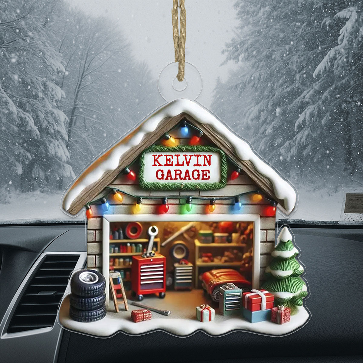 Custom Name Garage Mechanic, Car Enthusiasts