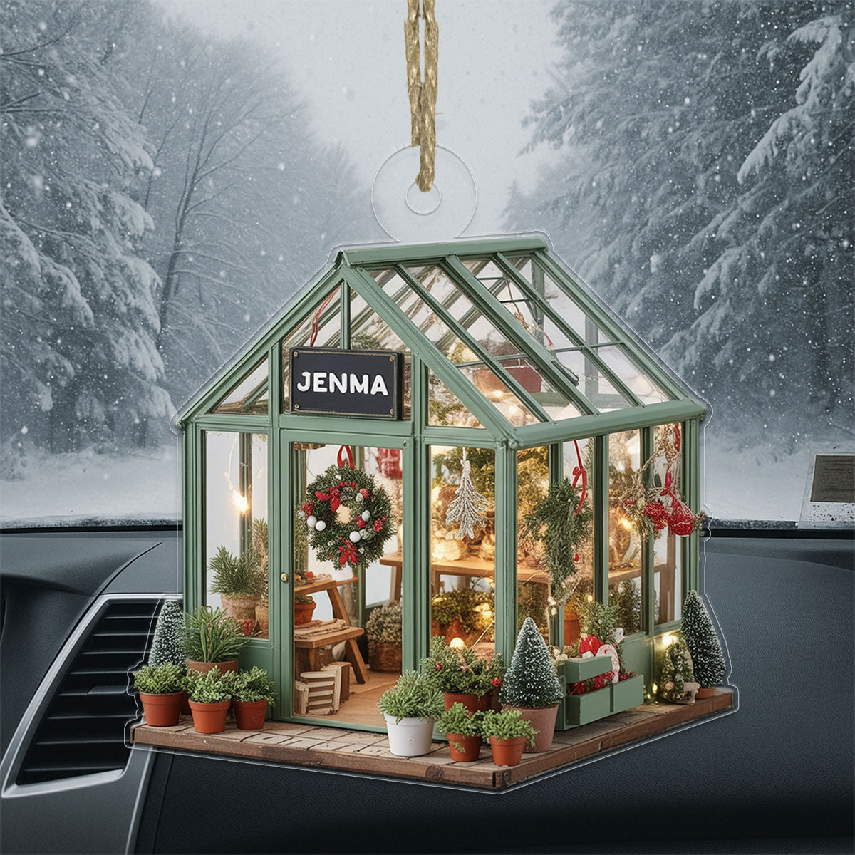 Custom Name Greenhouse For Gardener