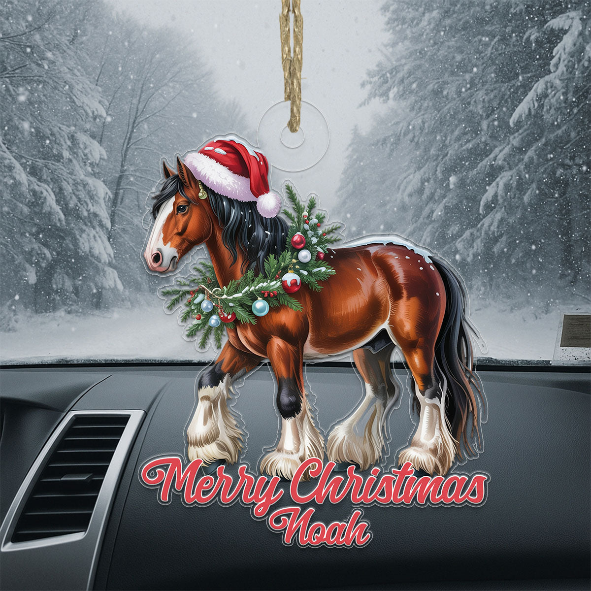 Custom Name Horse For Farmer, Cowboy