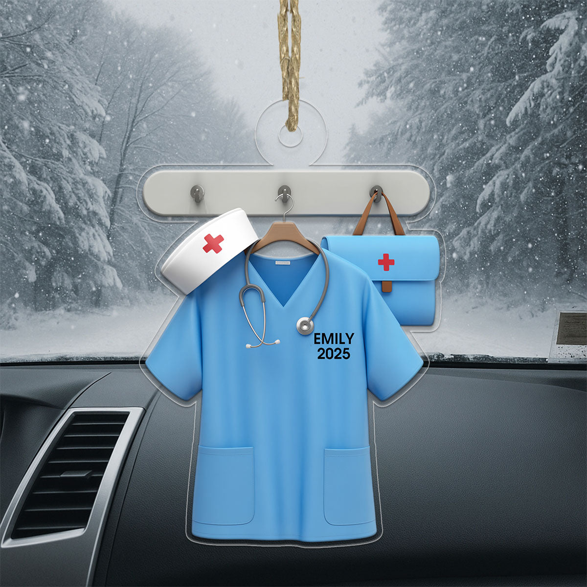 Custom Name Nurse And Healthcare staff