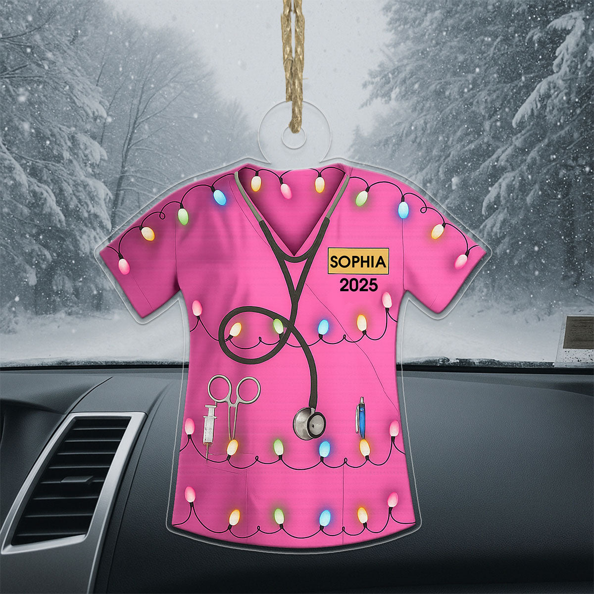 Custom Name Nurse Uniform, Medical Staff