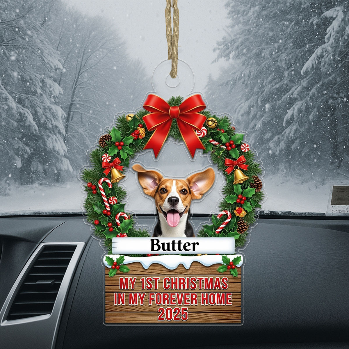 Custom Photo Dog In My Forever Home