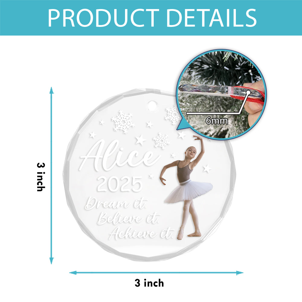Custom Photo Ballerina Girl