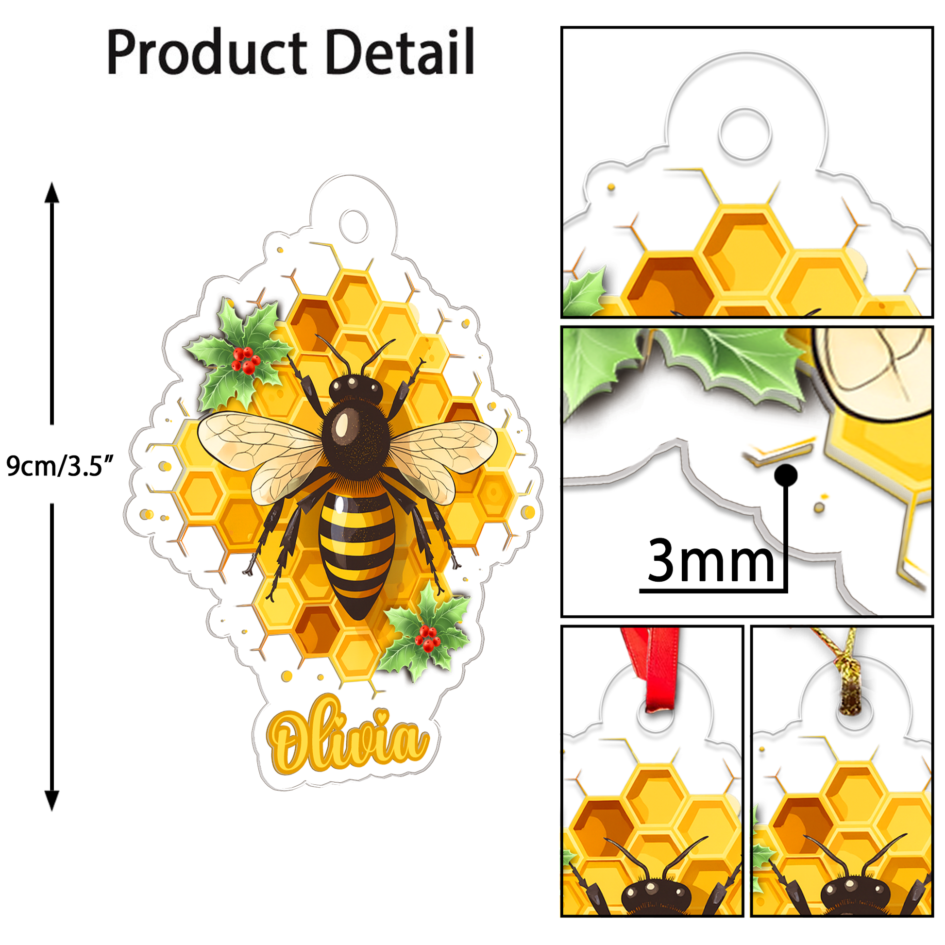 Custom Name Bee Hive