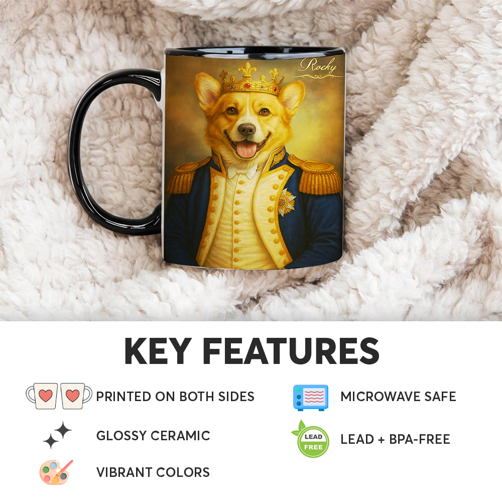 Custom Photo Great Captain Dog Mug Gift For Dog Lovers