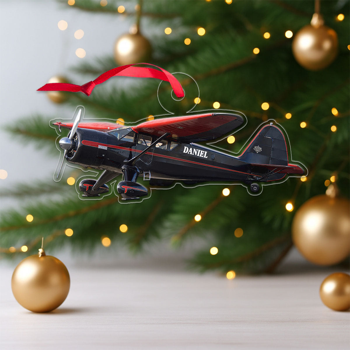 Custom Name Airplane For Kid, Pilot