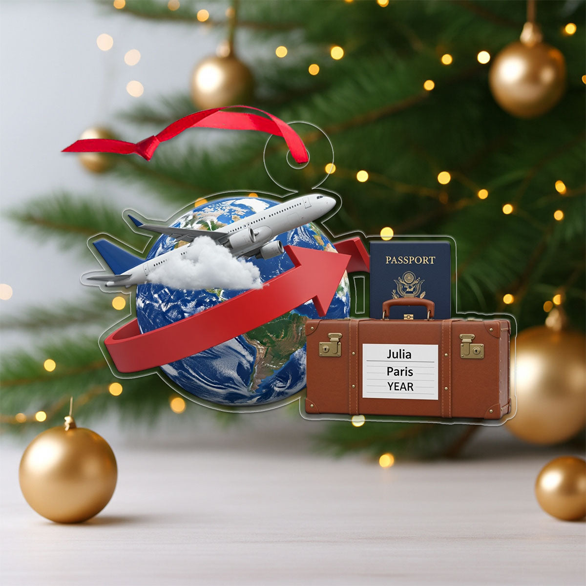 Custom Name Airplane For Pilot, Travel