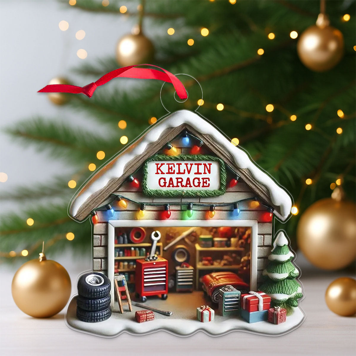 Custom Name Garage Mechanic, Car Enthusiasts