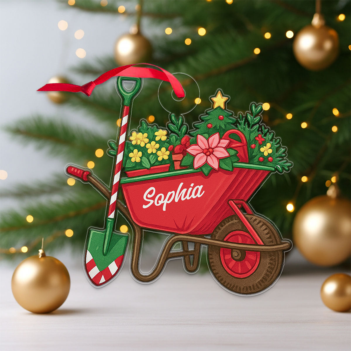 Custom Name Gardener Christmas