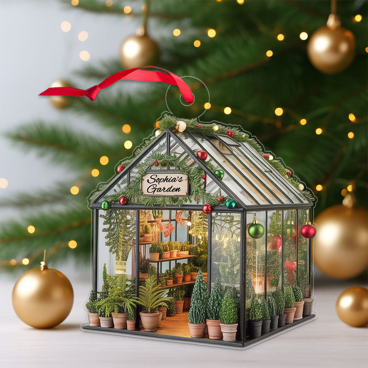 Custom Name Gardener Xmas