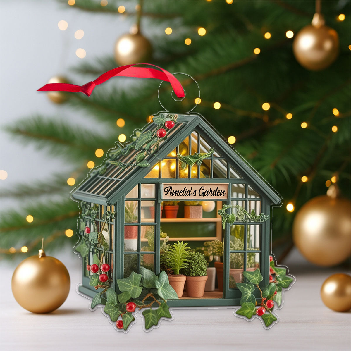 Custom Name Gardener, Garden Lover