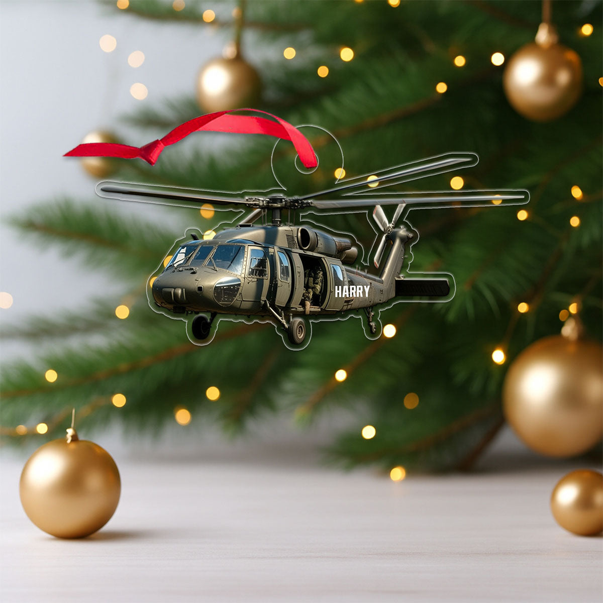 Custom Name Helicopter