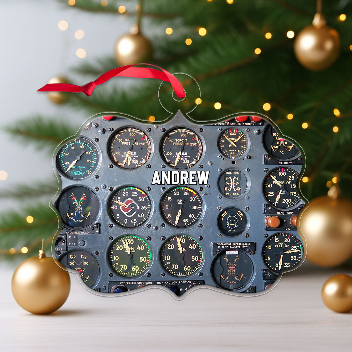 Custom Name Pilot Gift For Husband, Daddy