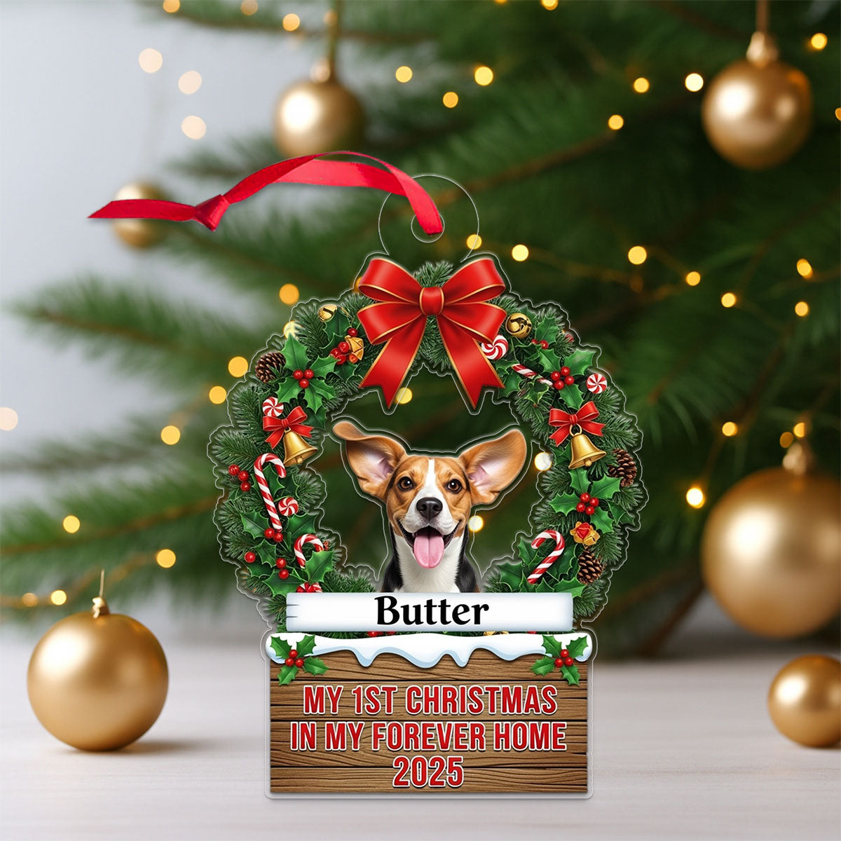 Custom Photo Dog In My Forever Home