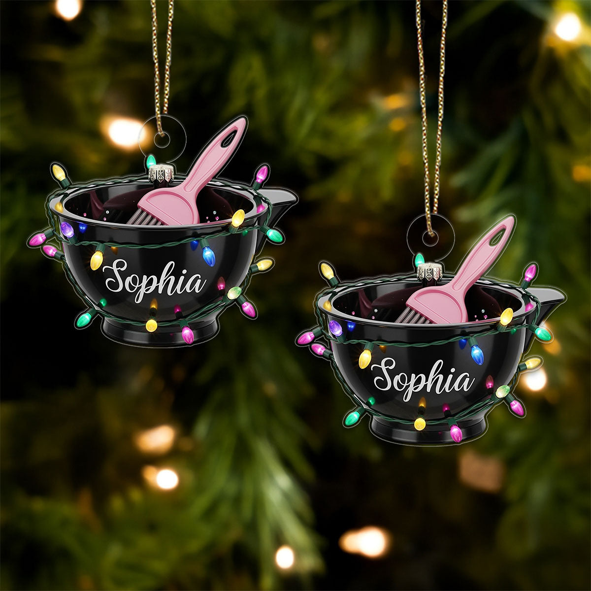 Custom  Hairstylist Christmas, Hairdresser Barber