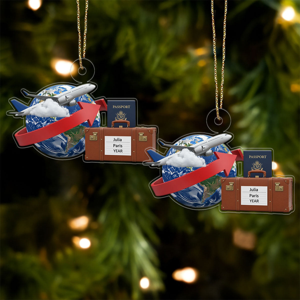 Custom Name Airplane For Pilot, Travel