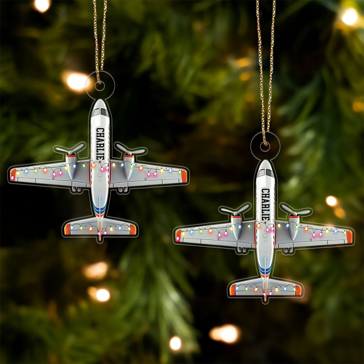 Custom Name Airplane Ledlight