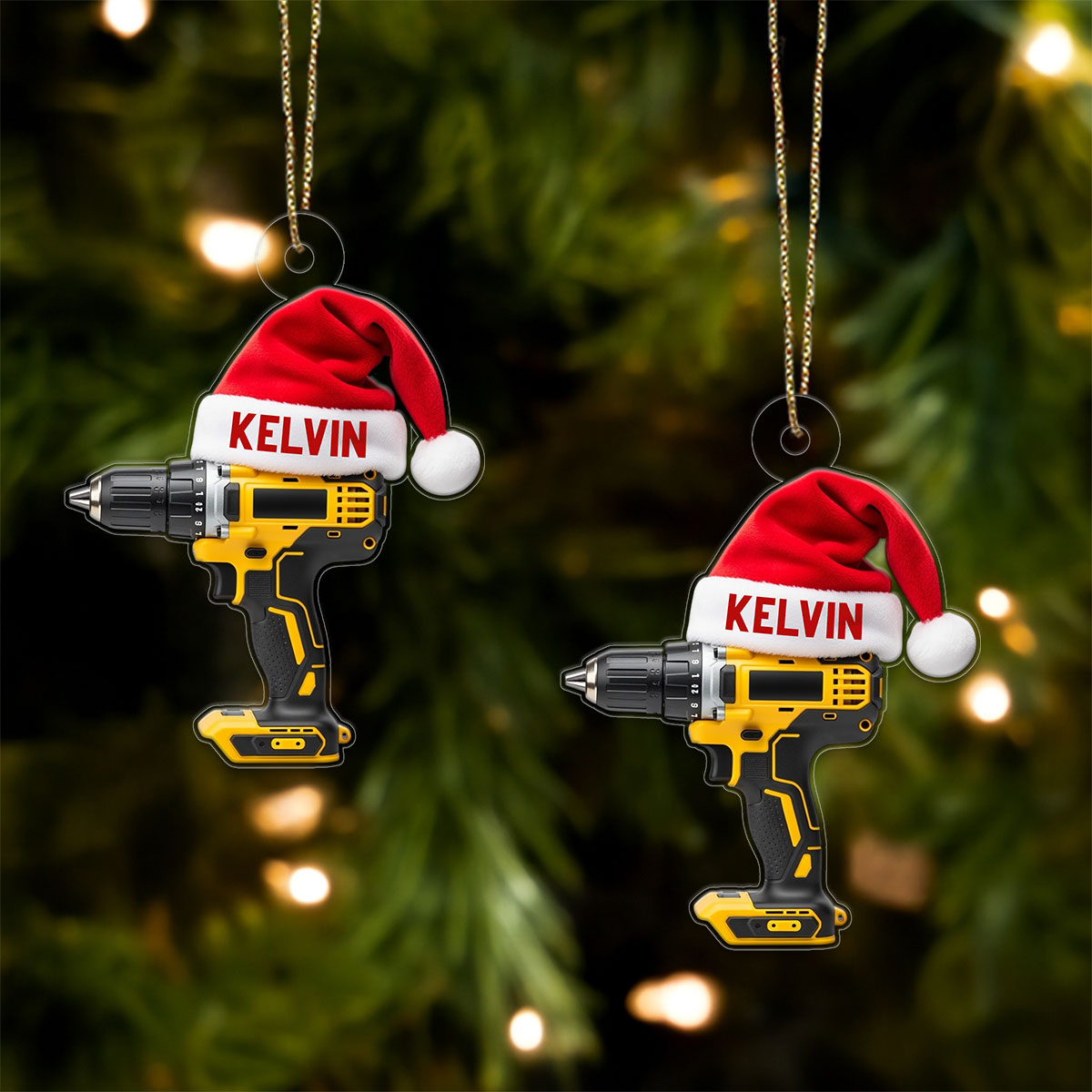 Custom Name Electric Drill Power Tool