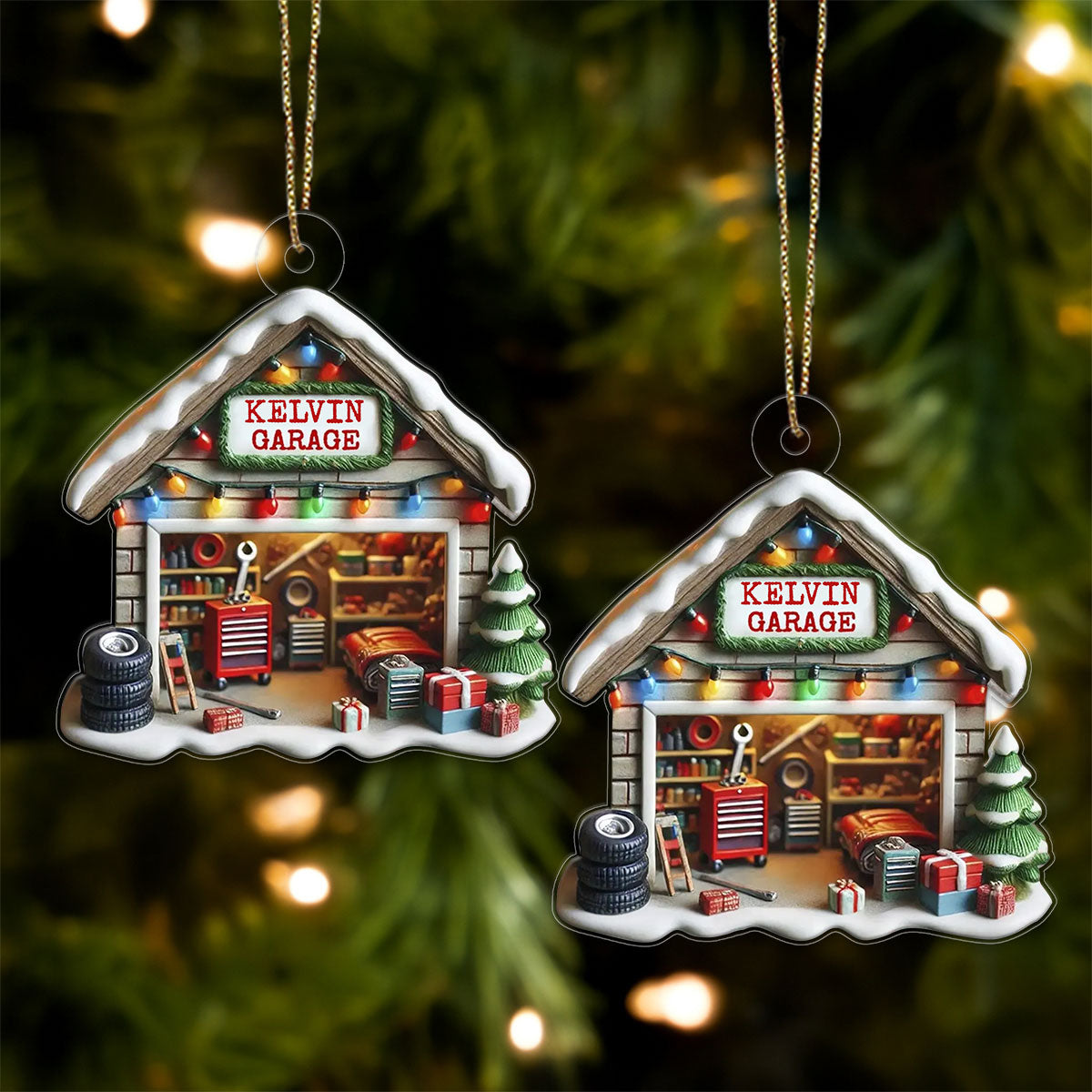 Custom Name Garage Mechanic, Car Enthusiasts