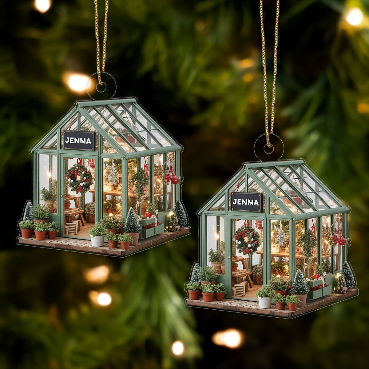 Custom Name Greenhouse For Gardener