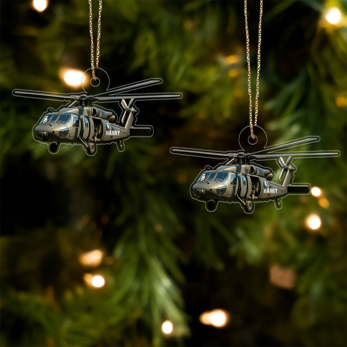 Custom Name Helicopter