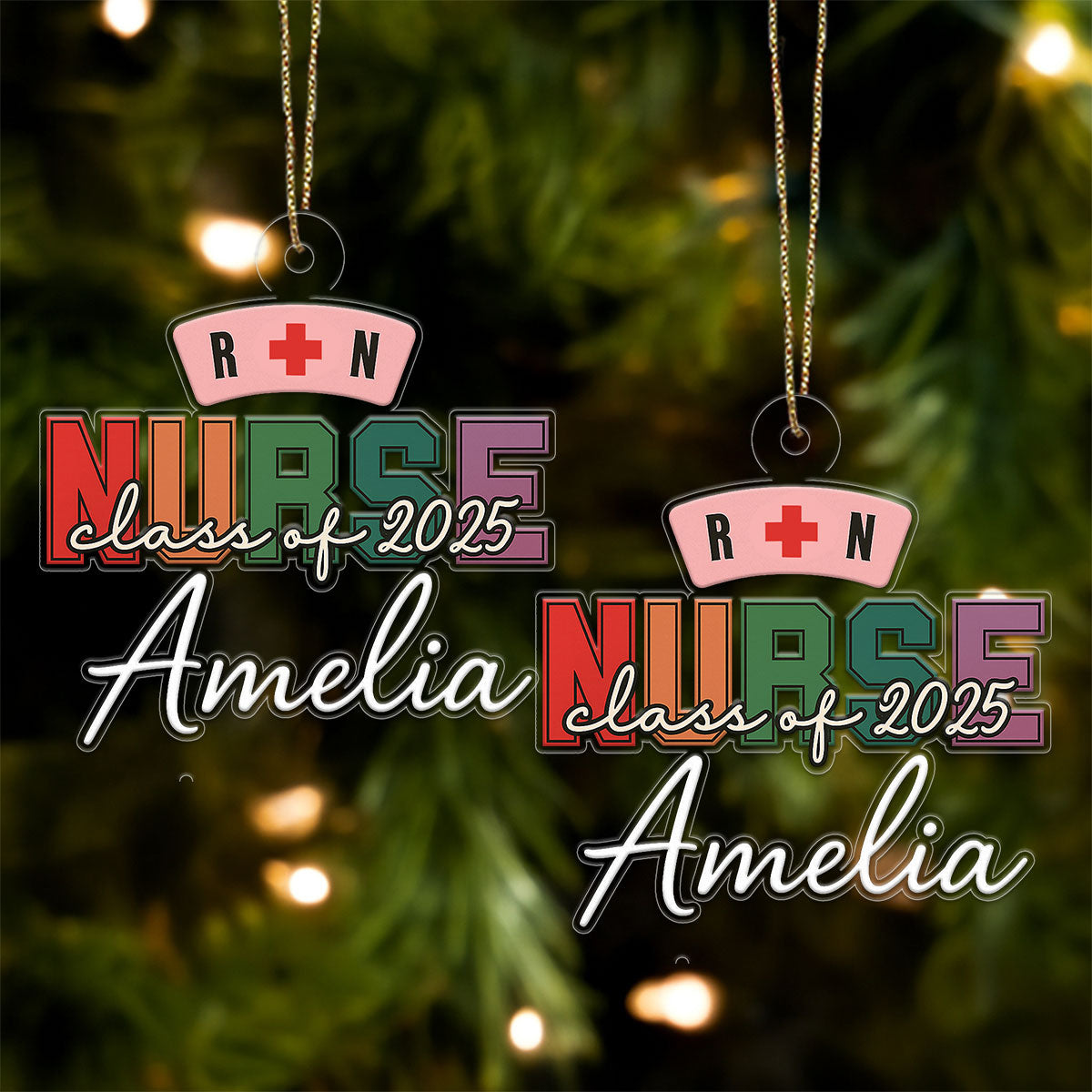 Custom Name Nurse R-N Graduate Gift