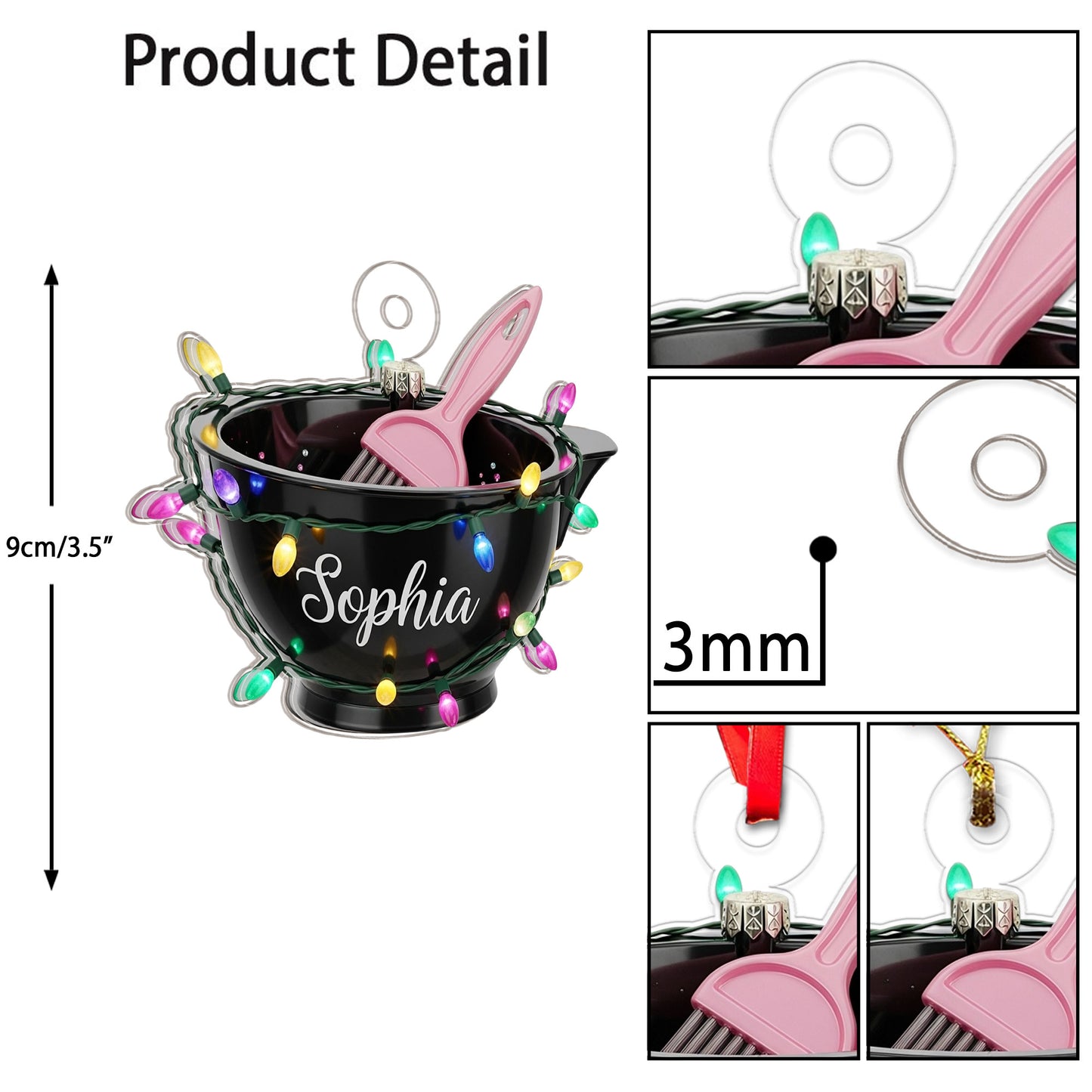 Custom  Hairstylist Christmas, Hairdresser Barber