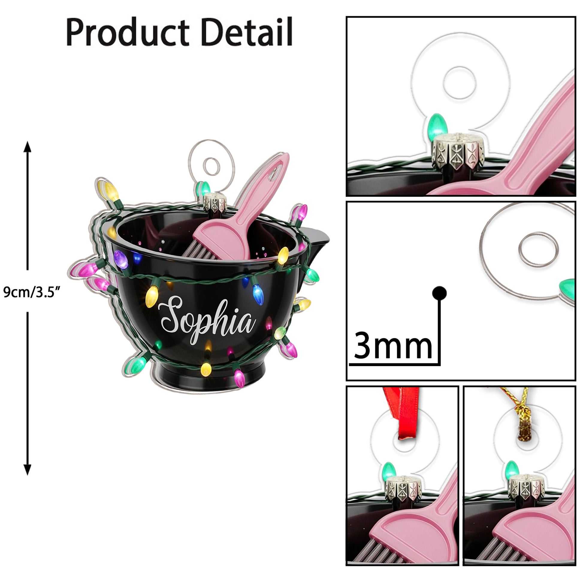 Custom  Hairstylist Christmas, Hairdresser Barber