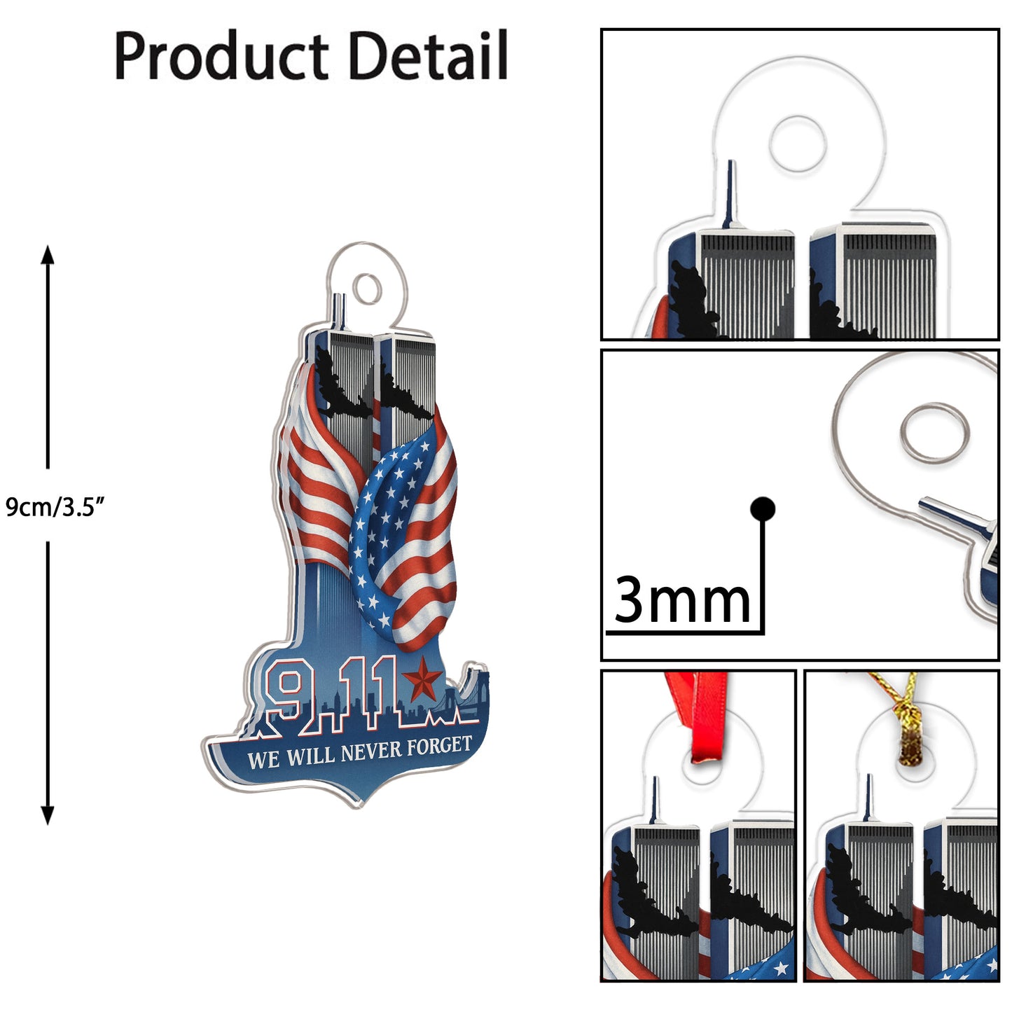 Custom 911 Never Forget