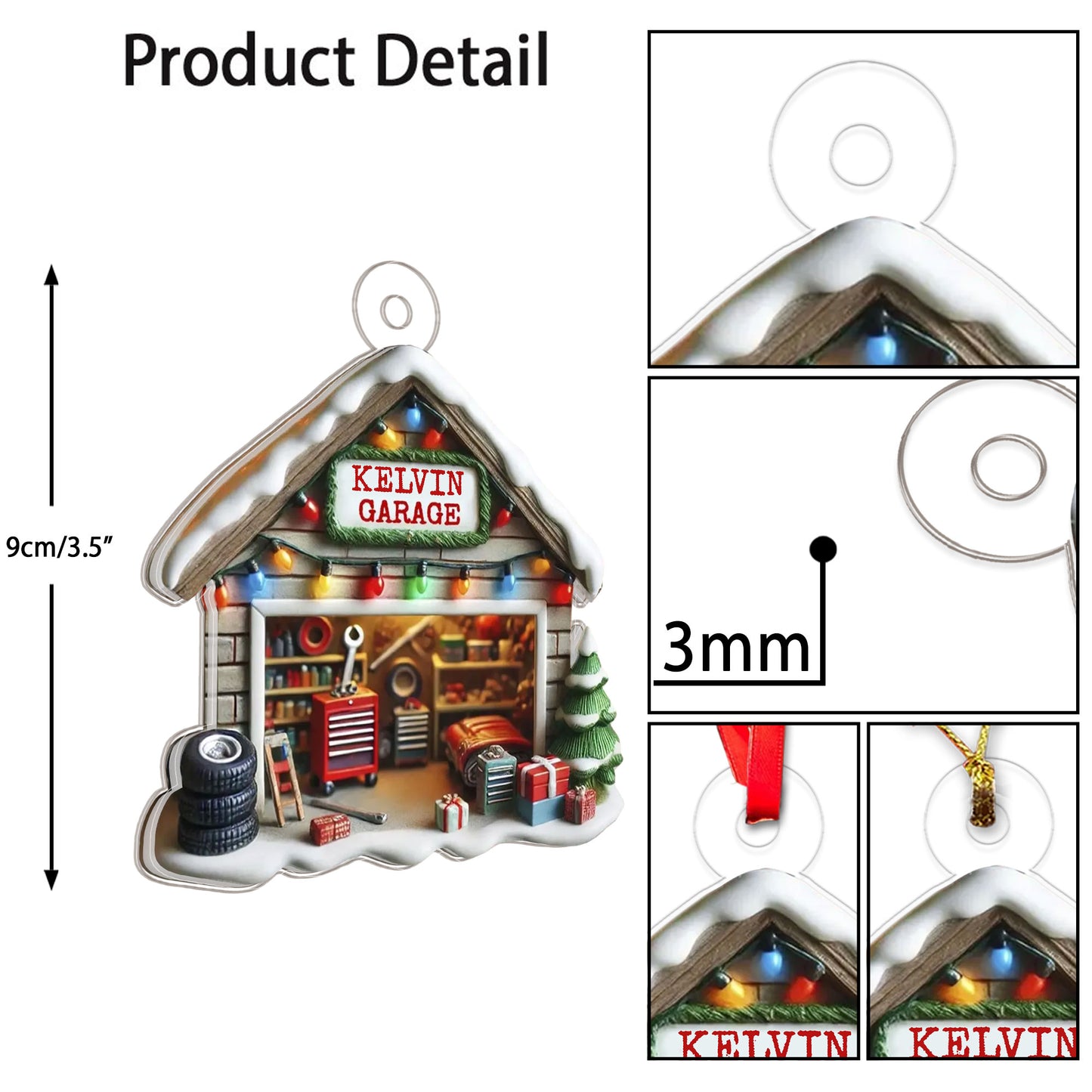 Custom Name Garage Mechanic, Car Enthusiasts