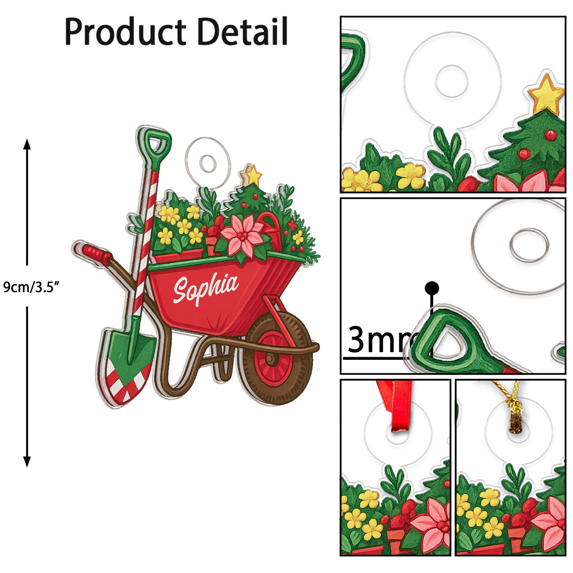 Custom Name Gardener Christmas