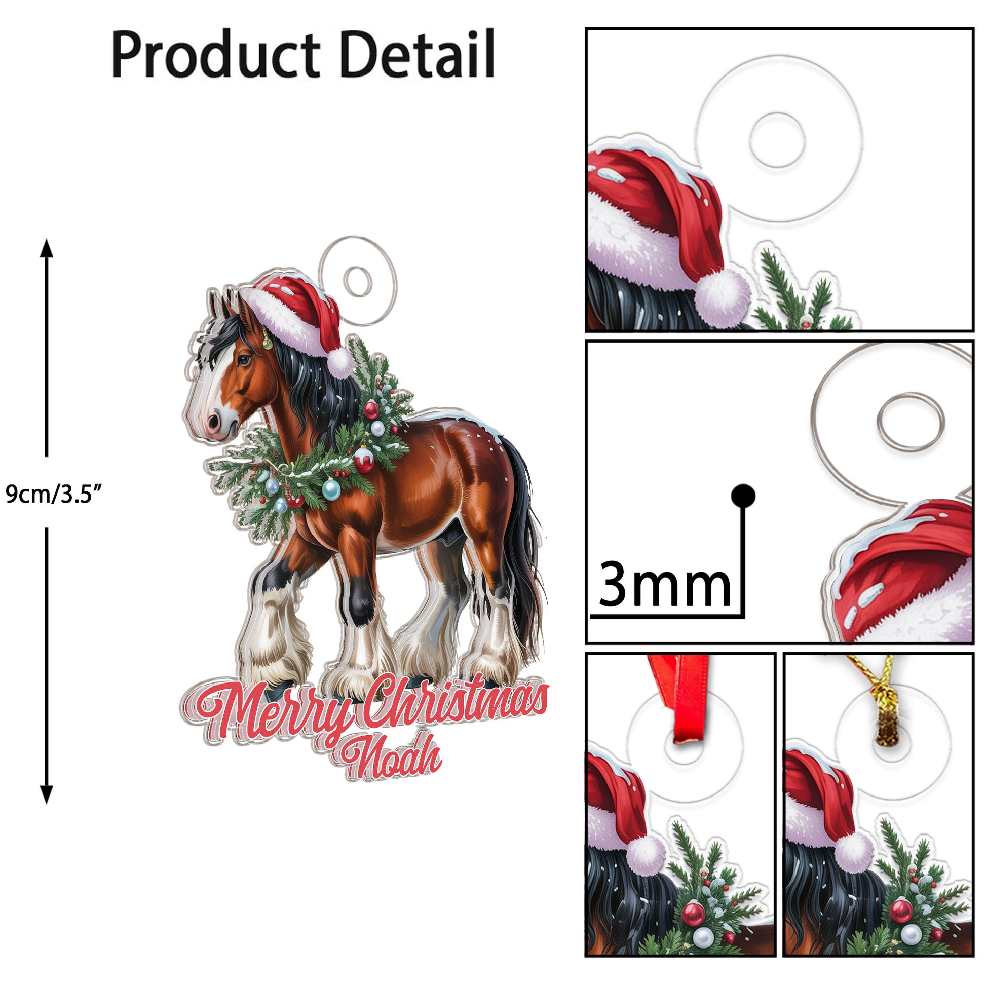 Custom Name Horse For Farmer, Cowboy