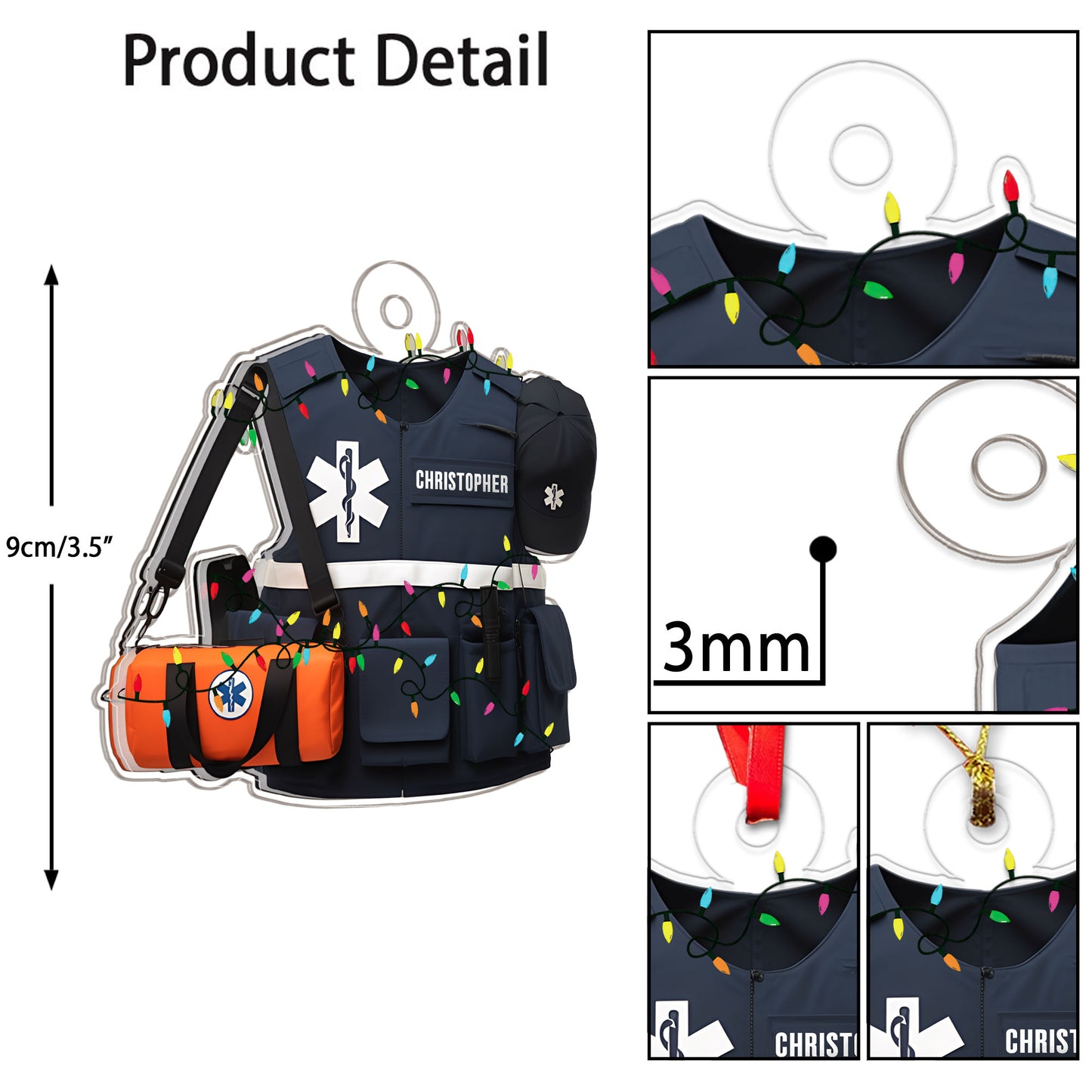 Custom Name Medical Staff, Rescue Workers