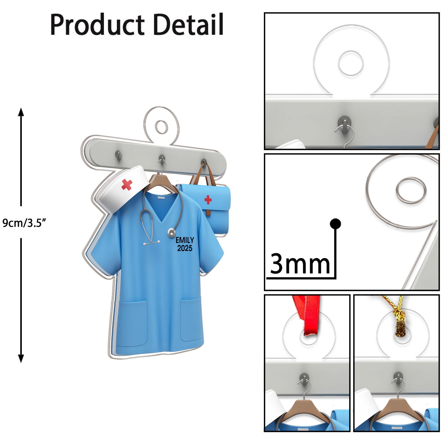 Custom Name Nurse And Healthcare staff