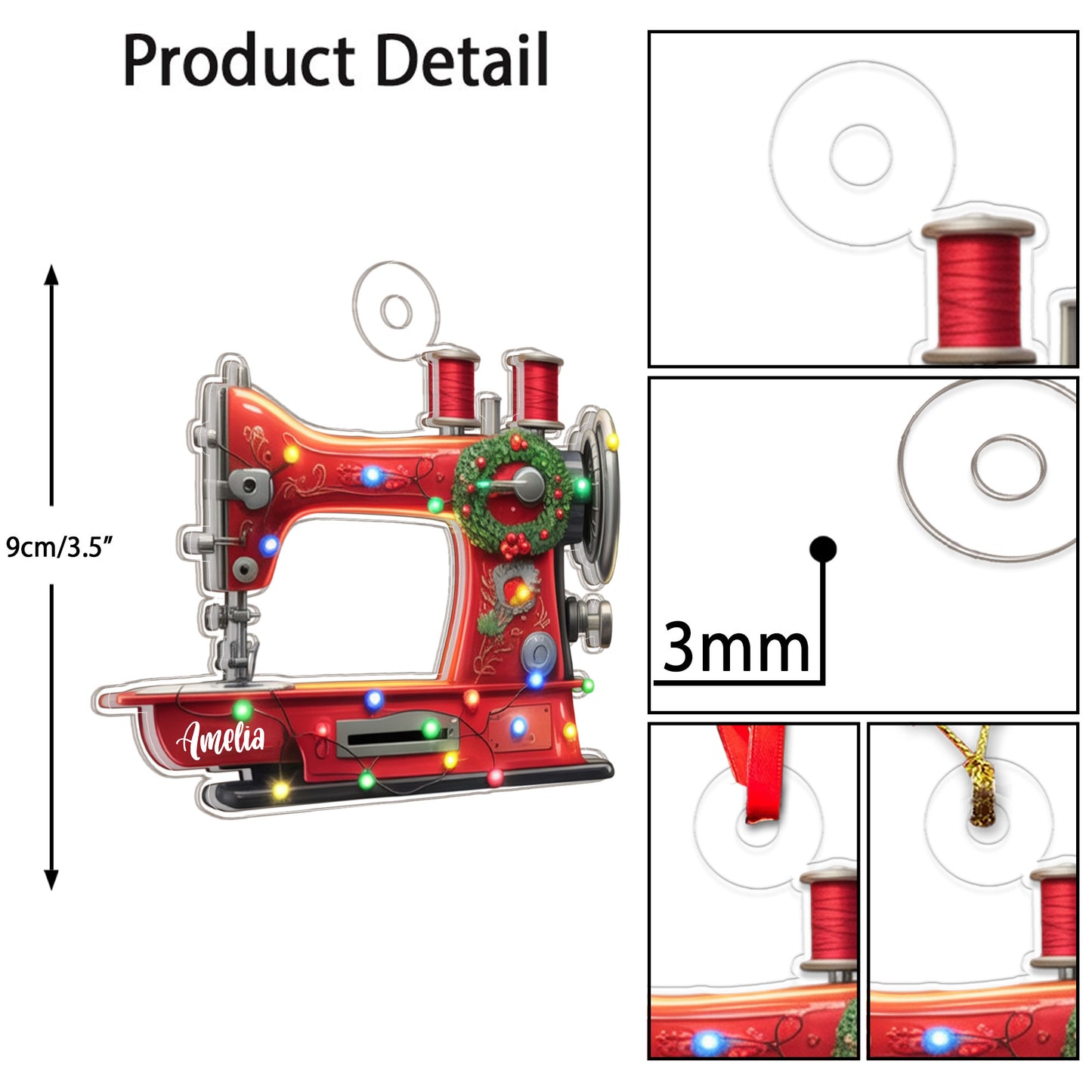 Custom Name Sewing Machine