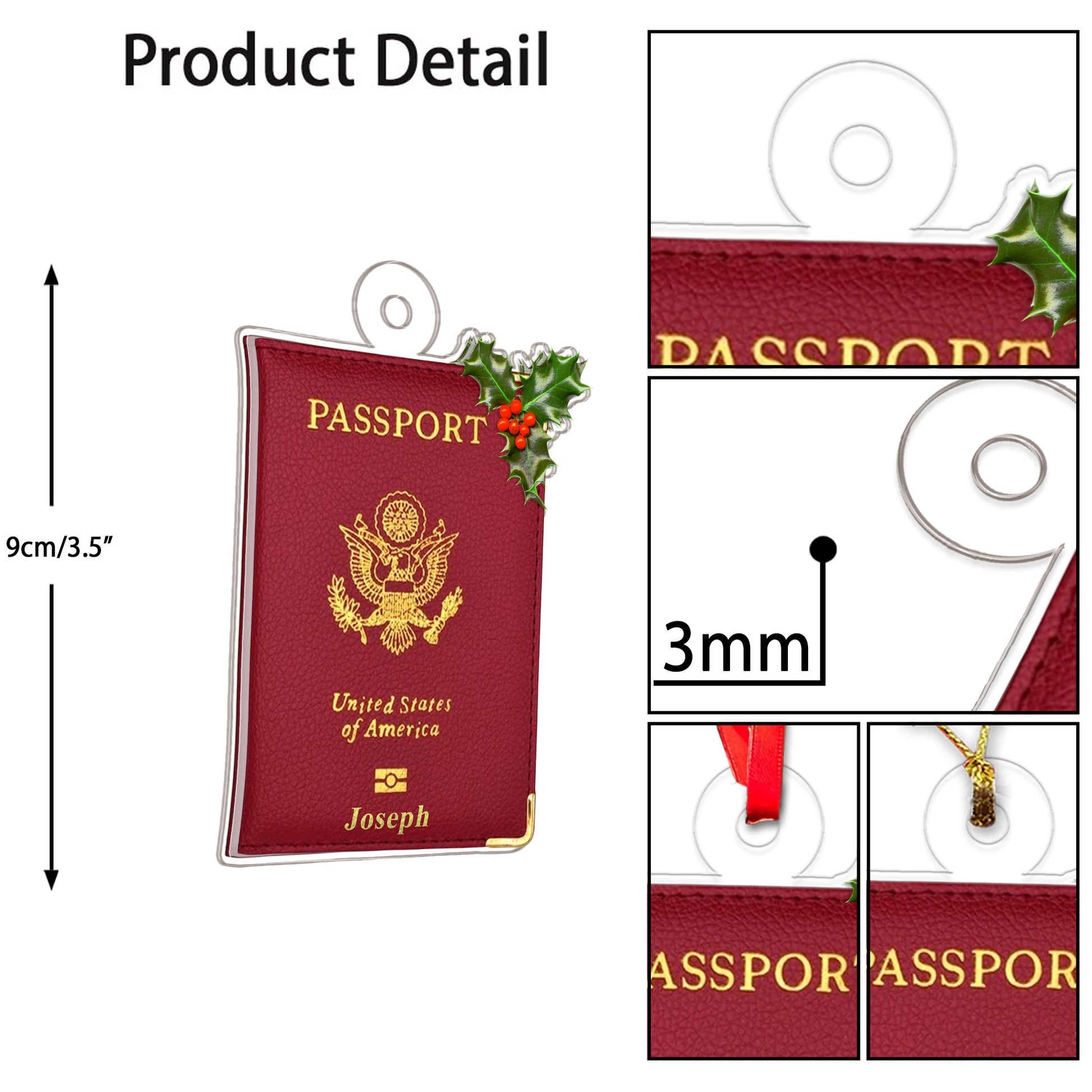 Custom Passport Xmas