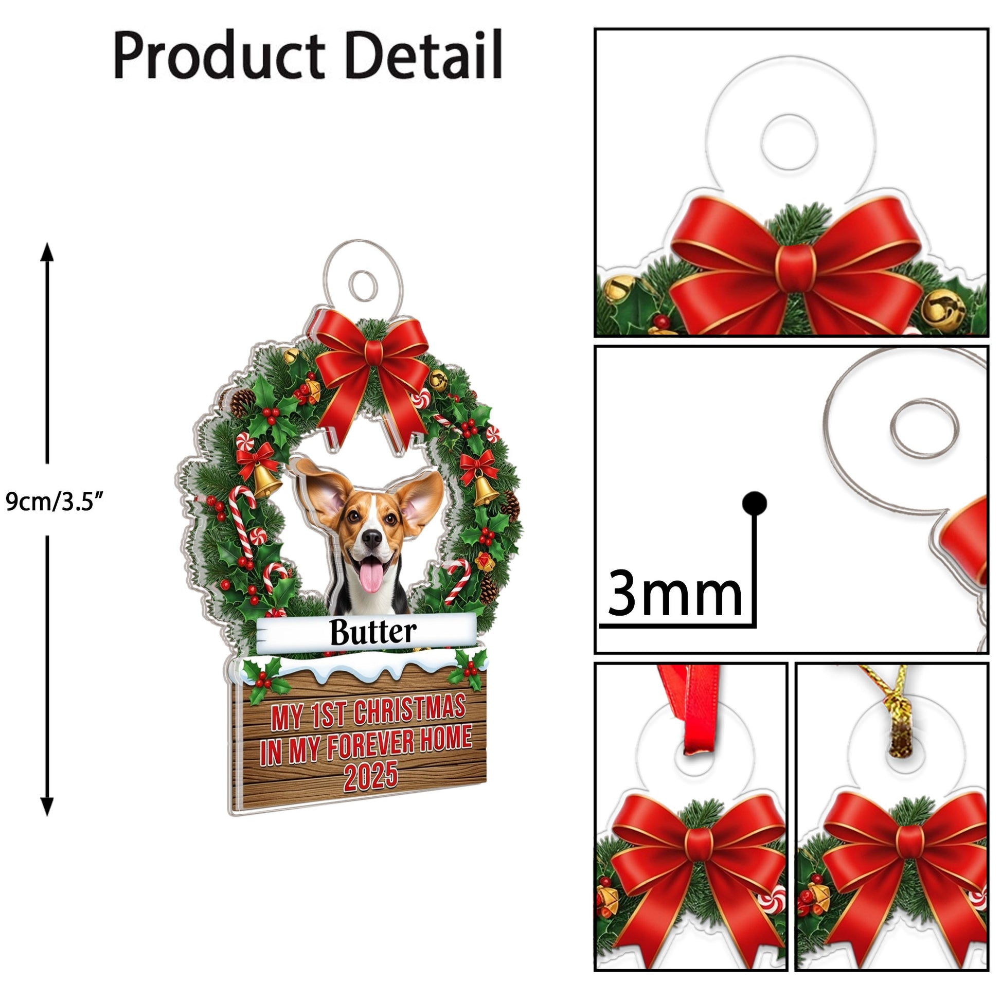 Custom Photo Dog In My Forever Home