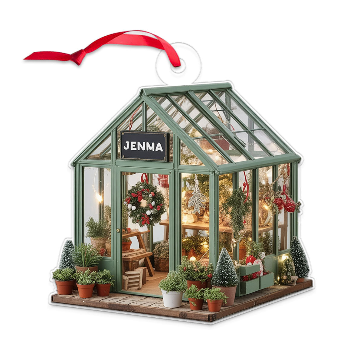 Custom Name Greenhouse For Gardener