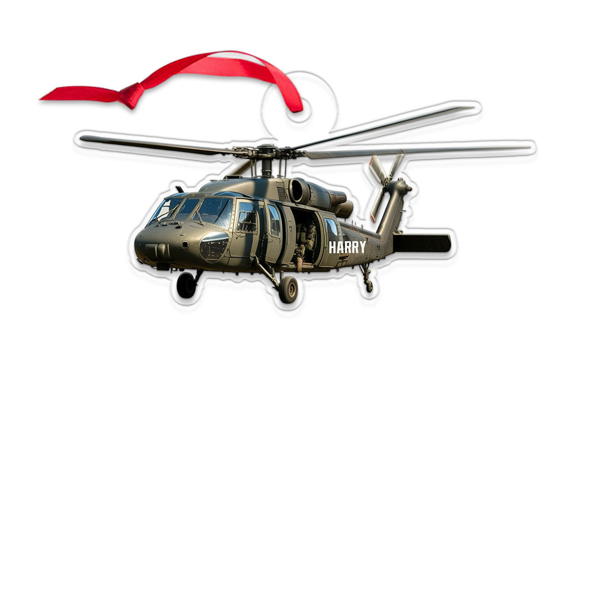 Custom Name Helicopter