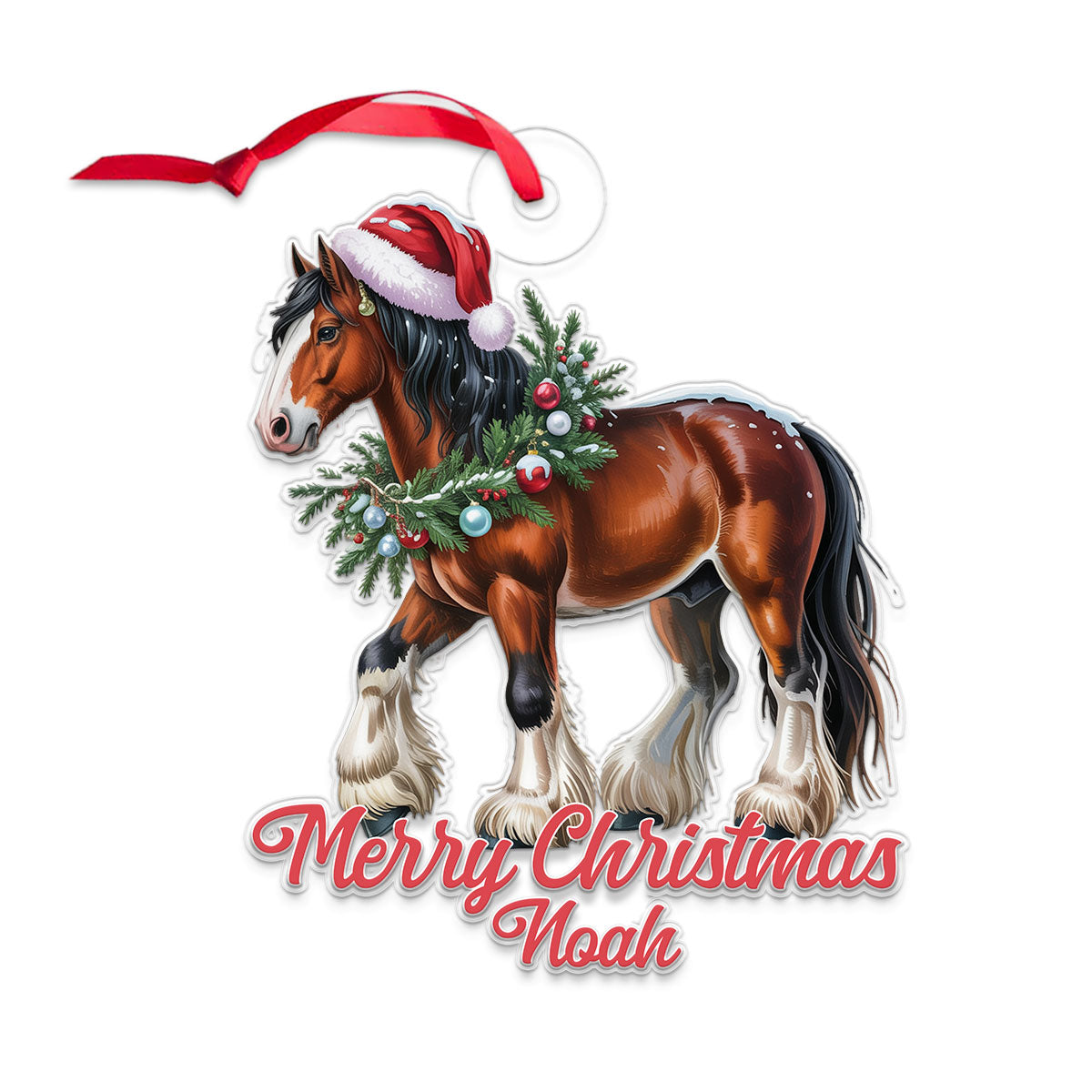 Custom Name Horse For Farmer, Cowboy