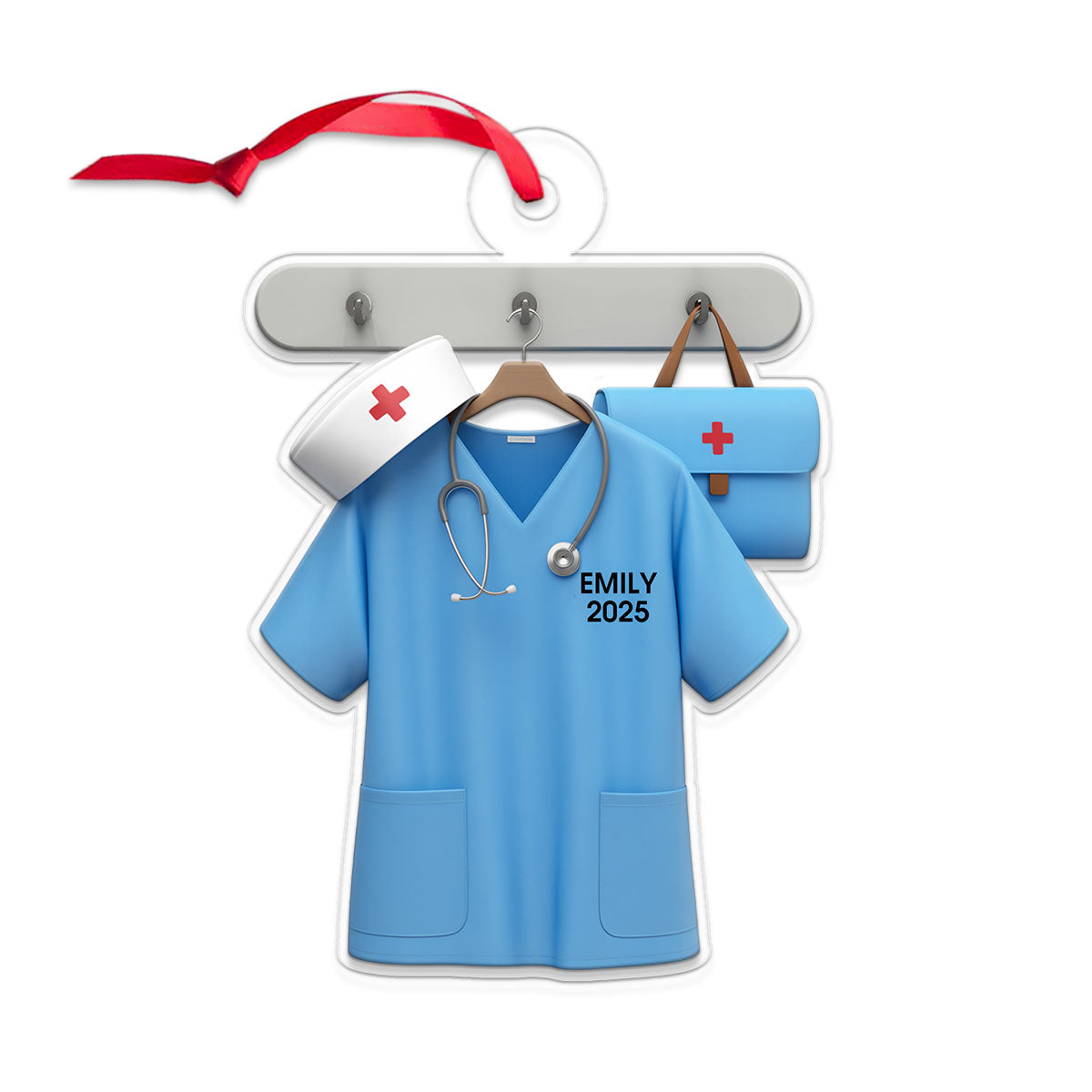 Custom Name Nurse And Healthcare staff