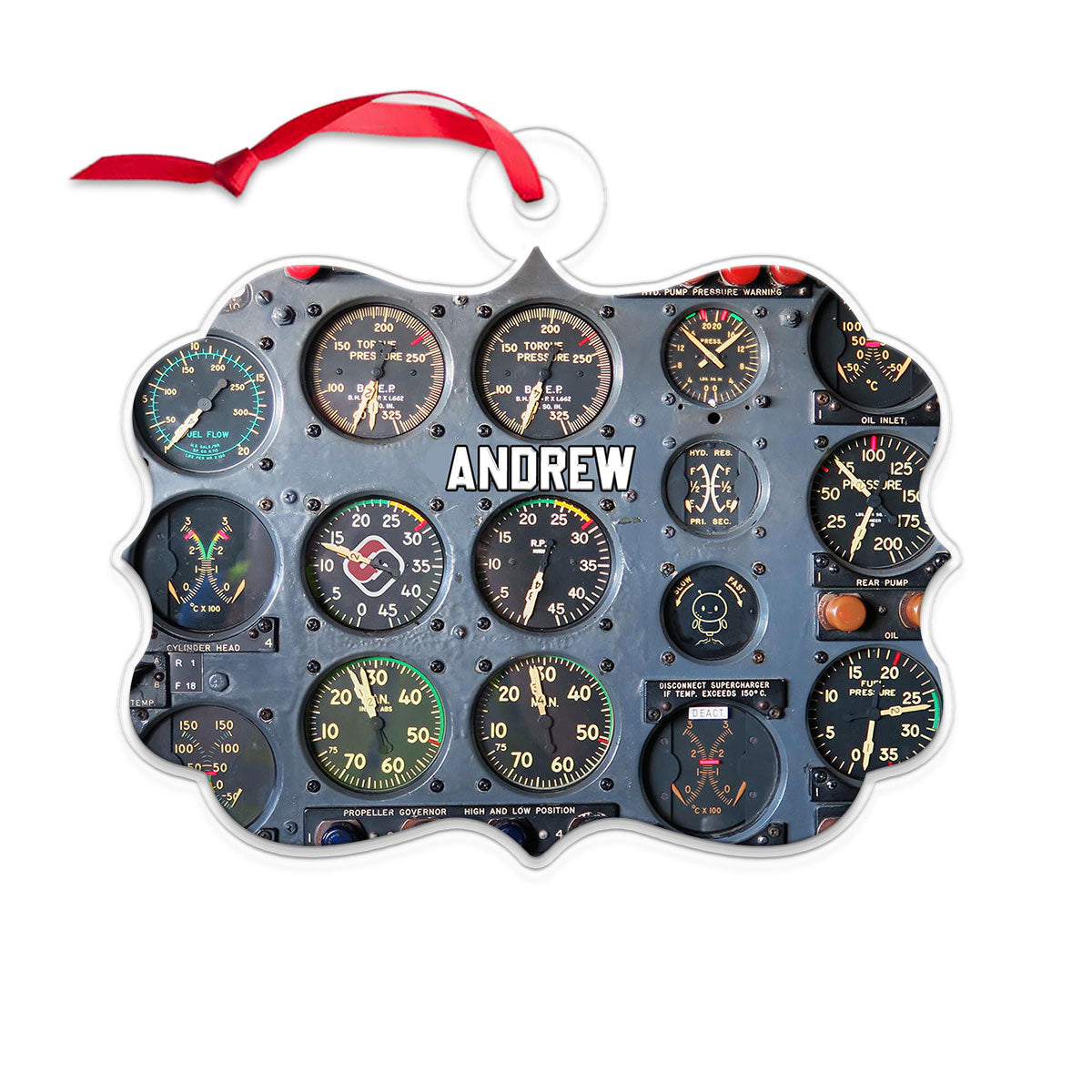 Custom Name Pilot Gift For Husband, Daddy