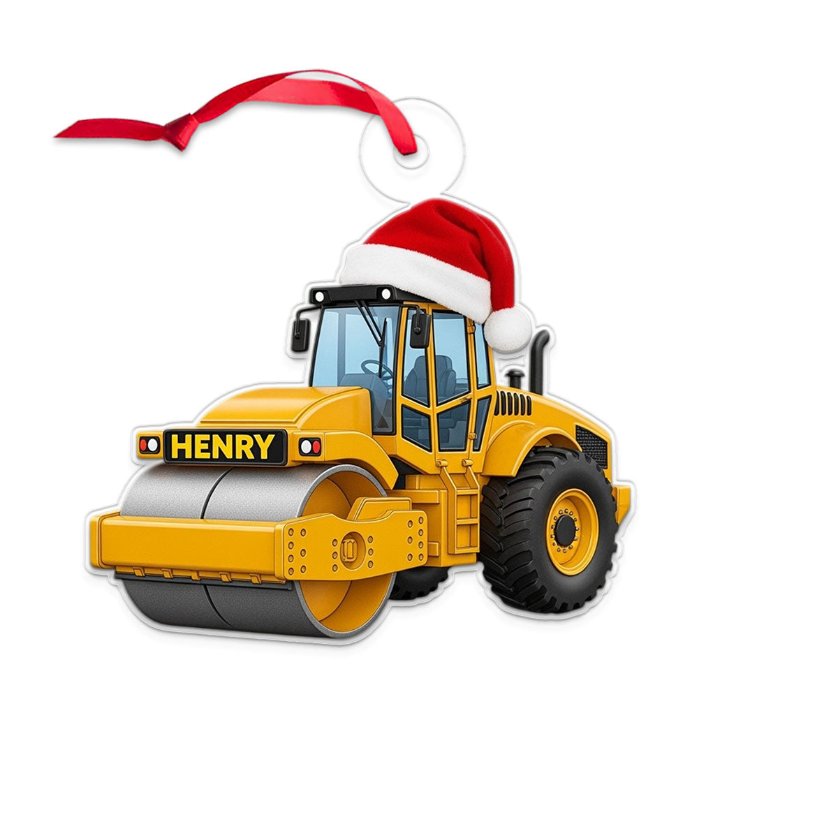 Custom Name Road Roller For Construction Workers