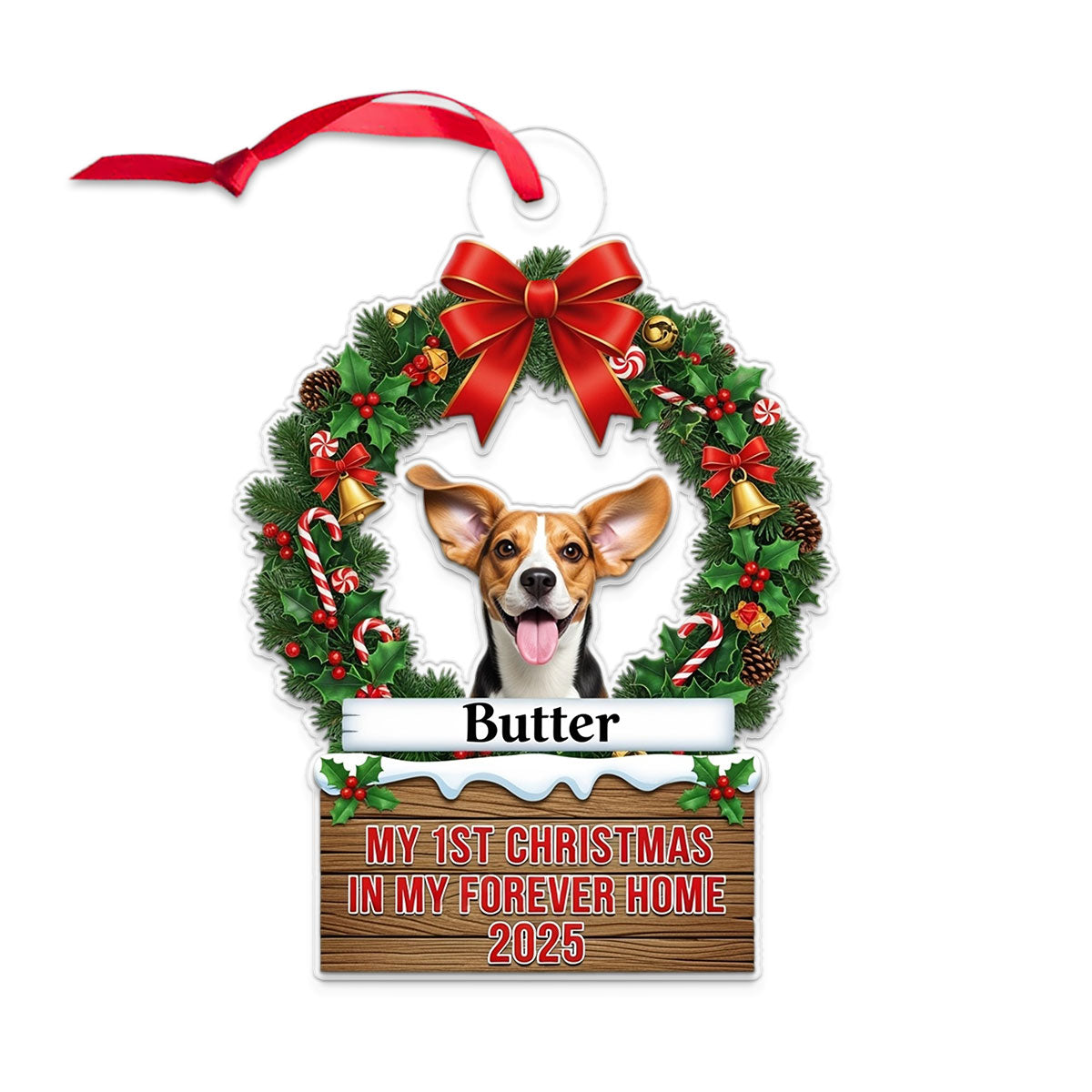 Custom Photo Dog In My Forever Home