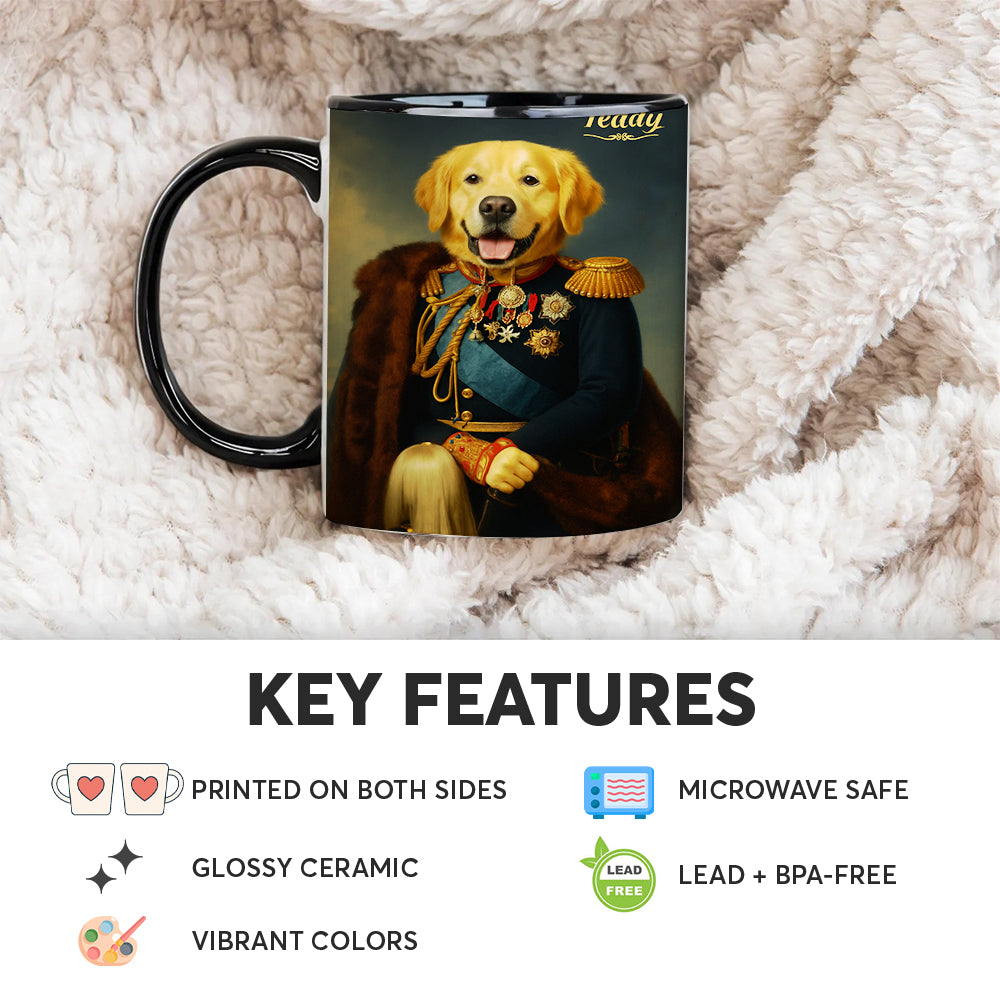 Custom Photo Imperial Minister Dog Mug Gift For Dog Lovers