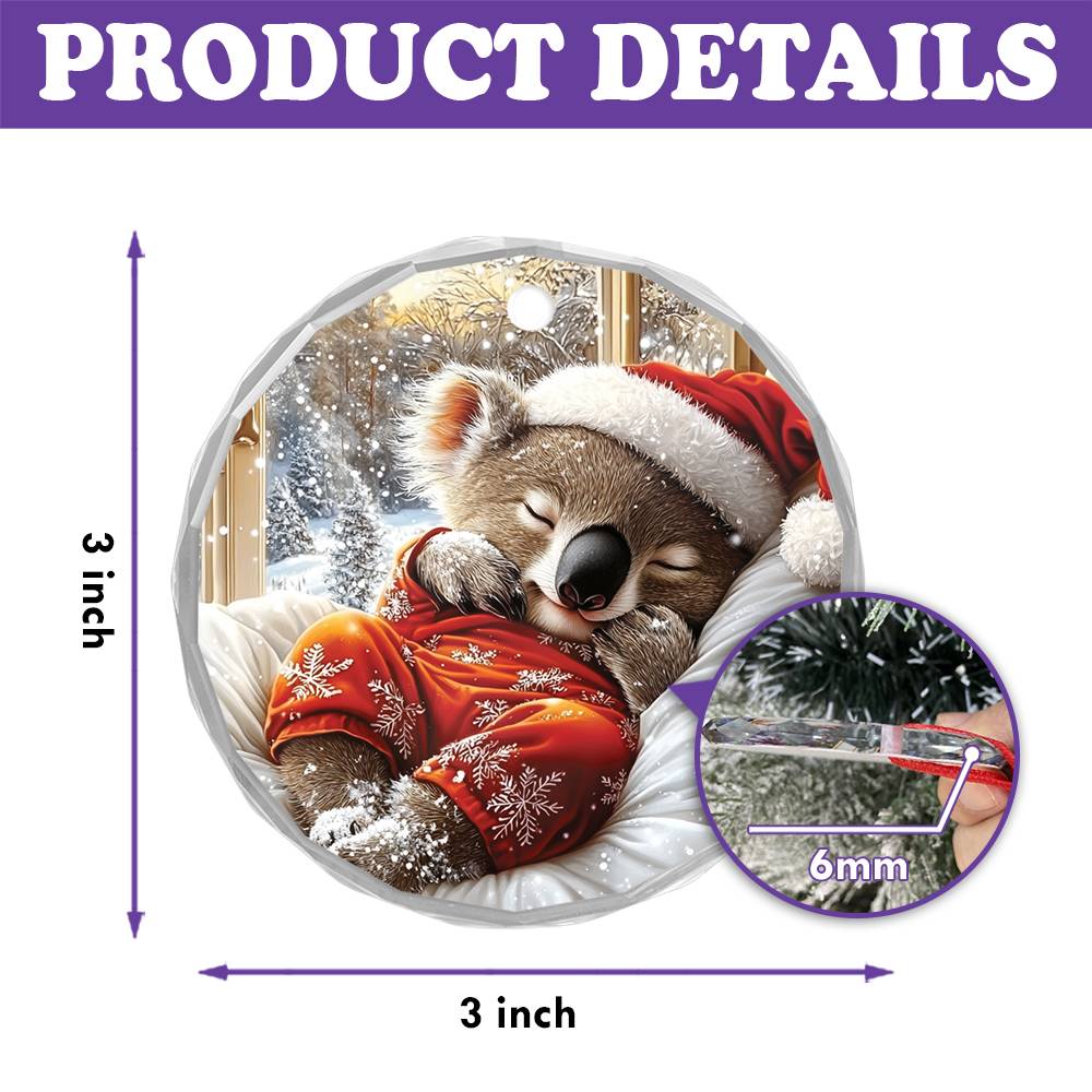 Koala Sleeping In Bed Design 1