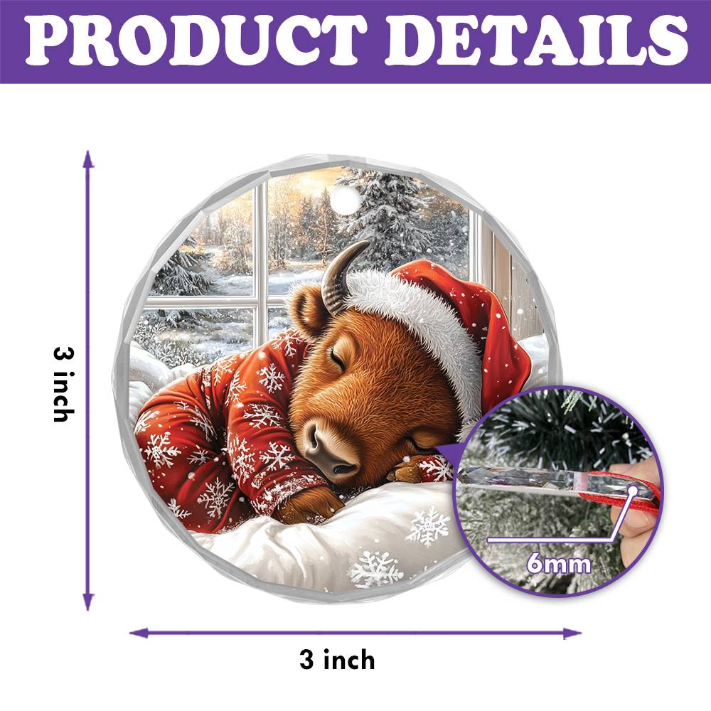 Bison Sleeping In Bed Design 1