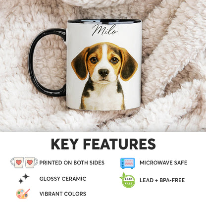 Custom Dog Portraint And With Name